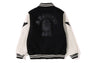 【 BAPE X SWAROVSKI 】DETACHABLE HOODIE VARSITY JACKET