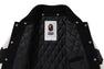 【 BAPE X SWAROVSKI 】DETACHABLE HOODIE VARSITY JACKET