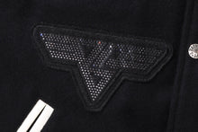 【 BAPE X SWAROVSKI 】DETACHABLE HOODIE VARSITY JACKET