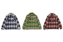 BAPE CHECK CPO ZIP JACKET
