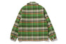 BAPE CHECK CPO ZIP JACKET