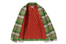 BAPE CHECK CPO ZIP JACKET
