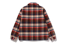 BAPE CHECK CPO ZIP JACKET