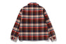 BAPE CHECK CPO ZIP JACKET
