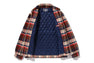 BAPE CHECK CPO ZIP JACKET