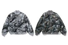 TREE EDGE CAMO BOMBER JACKET