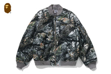 TREE EDGE CAMO BOMBER JACKET
