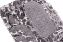 WILD LEOPARD PATTERN FAUX FUR SHARK FULL ZIP JACKET