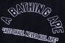 A BATHING APE CROPPED VARSITY JACKET