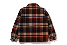 BAPE CHECK CPO ZIP JACKET