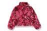 WILD LEOPARD PATTERN ONE POINT LONG FUR JACKET