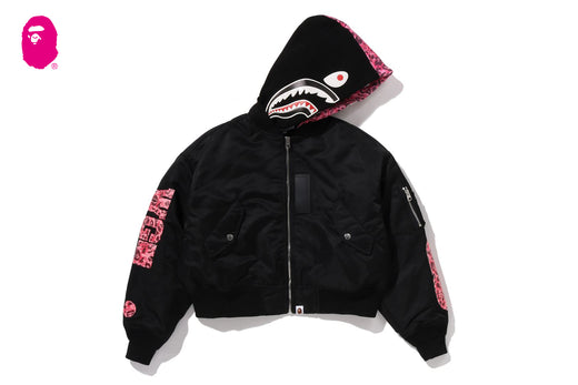 SHARK HOODIE BOMBER JACKET