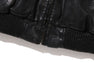 CAMO EMBOSSED WASHED RHINESTONE CROPPED JACKET