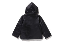 SHARK PATCH PADDED HOODIE JACKET