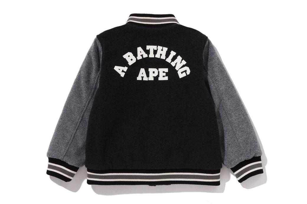 NIGO Bape camo blue スタジャン varsity jacket TONAL SOLID CAMO PADDED VARSITY JACKET 2023年9月16日(土)発売