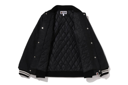 1ST CAMO APE HEAD VARSITY JACKET