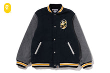 1ST CAMO APE HEAD VARSITY JACKET