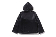 SHARK PATCH PADDED HOODIE JACKET
