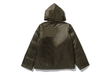 SHARK PATCH PADDED HOODIE JACKET