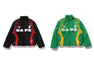 ABA FRAME MONOGRAM JACQUARD MULTI LOGO PADDED JACKET