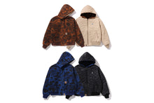 SOLID 1ST CAMO REVERSIBLE SHARK ZIP HEAVY JACKET