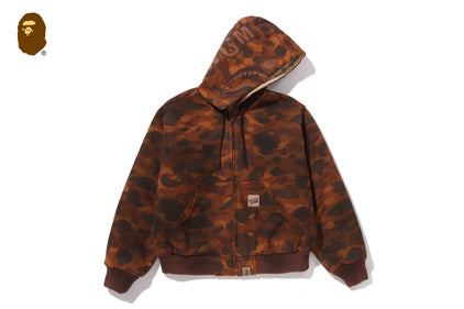 SOLID 1ST CAMO REVERSIBLE SHARK ZIP HEAVY JACKET