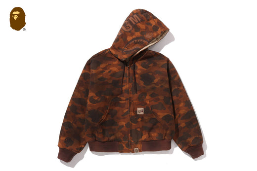 SOLID 1ST CAMO REVERSIBLE SHARK ZIP HEAVY JACKET