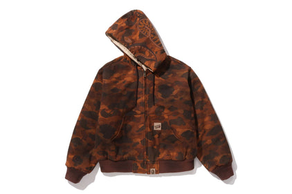 SOLID 1ST CAMO REVERSIBLE SHARK ZIP HEAVY JACKET