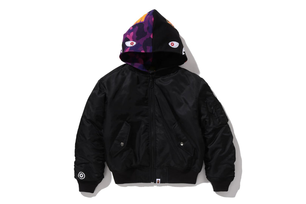 SHARK HOODIE MA-1 | bape.com