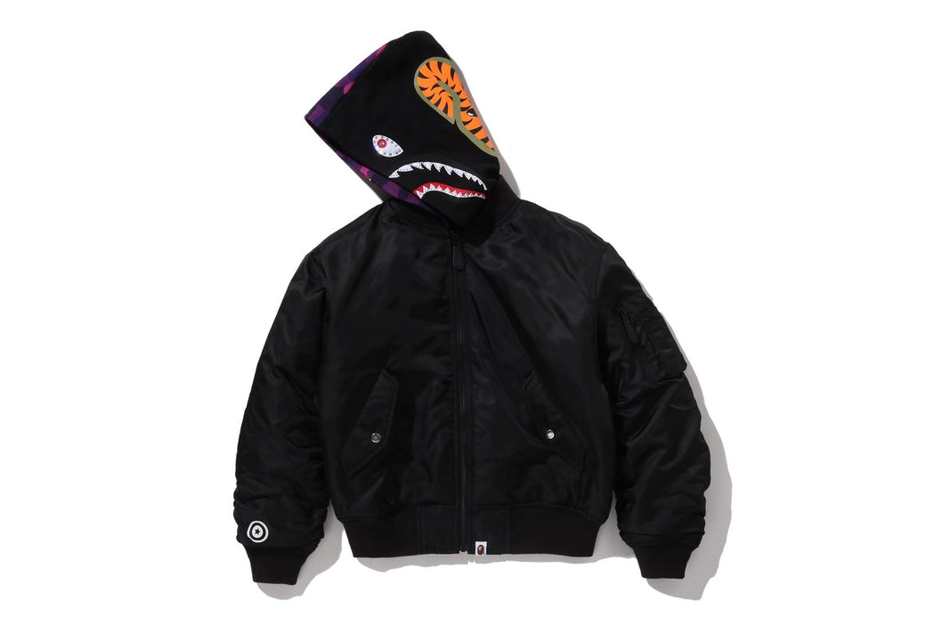 SHARK HOODIE MA-1 | bape.com
