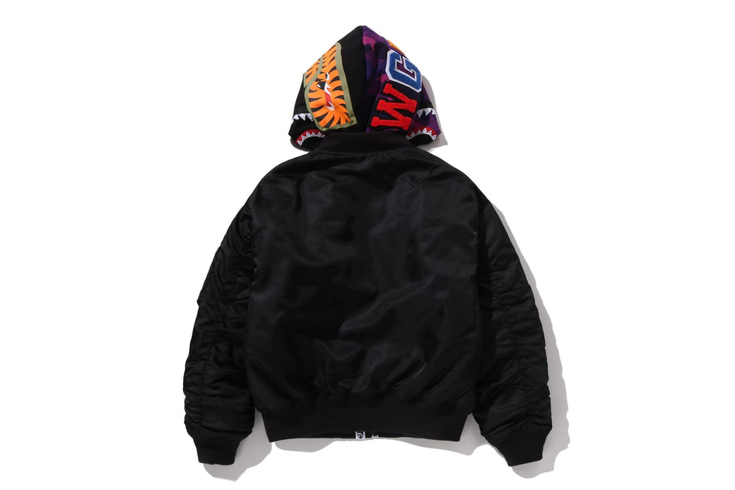 SHARK HOODIE MA-1 | bape.com
