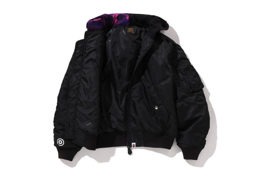SHARK HOODIE MA-1 | bape.com