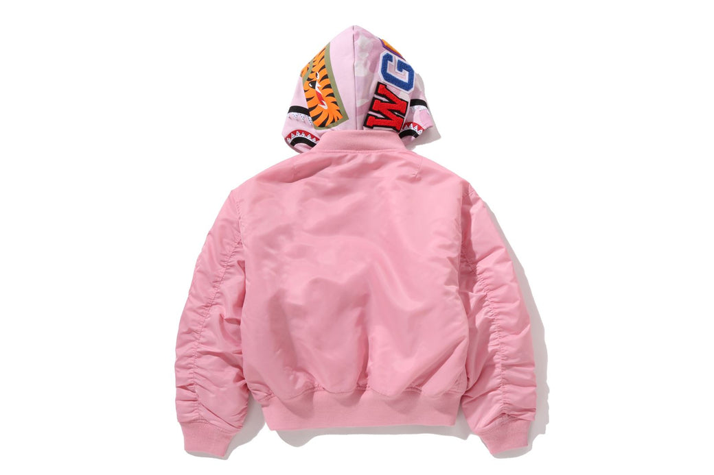 SHARK HOODIE MA-1 | bape.com
