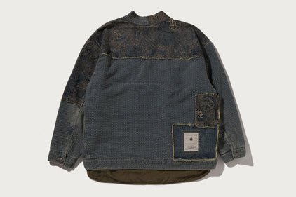 BAPE BLACK HYBRID KIMONO