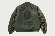 1ST CAMO BOMBER JACKET