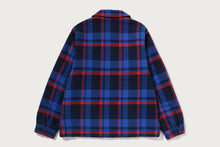 BAPE CHECK CPO ZIP JACKET