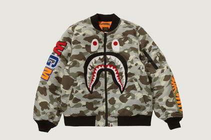COLOR CAMO SHARK MA-1 #2