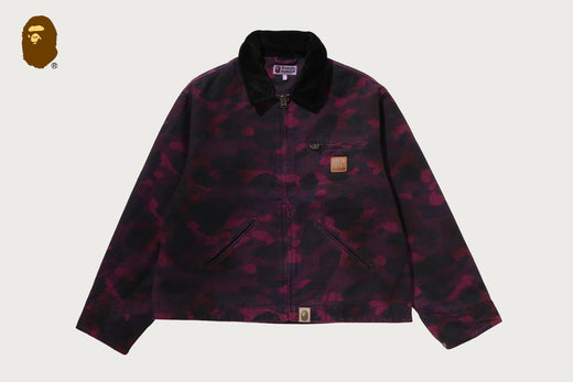 COLOR CAMO WORK JACKET