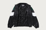 CROC PATTERN PADDED TRACK JACKET