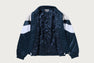 CROC PATTERN PADDED TRACK JACKET