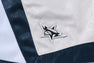 CROC PATTERN PADDED TRACK JACKET