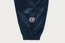CROC PATTERN PADDED TRACK JACKET