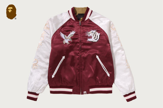 1ST CAMO REVERSIBLE STA QUILTED SOUVENIR JACKET