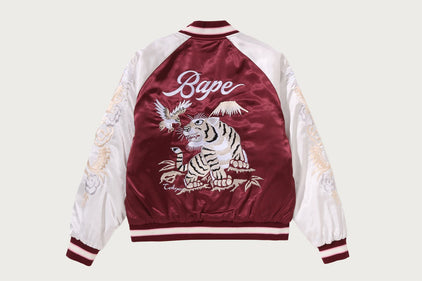 1ST CAMO REVERSIBLE STA QUILTED SOUVENIR JACKET