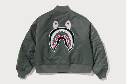 OVERSIZED SHARK MA-1 JACKET