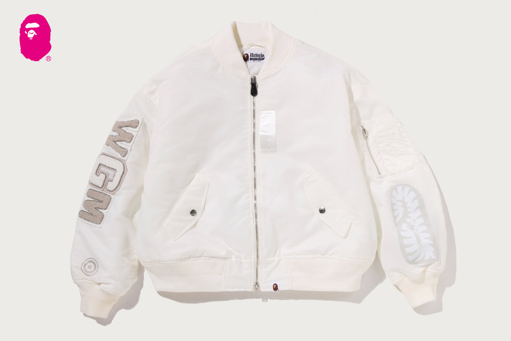 OVERSIZED SHARK MA-1 JACKET | bape.com