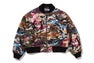 HYBRID CAMO HOODED CROPPED SHARK MA-1 JACKET