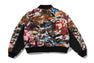 HYBRID CAMO HOODED CROPPED SHARK MA-1 JACKET