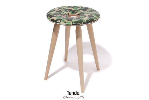 BAPE X TENDO ABC CAMO RING STOOL BAPE HOME