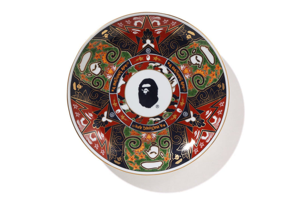 BAPE 陶器製顔デザイン灰皿 NEON CAMO APE HEAD ASHTRAY | bape.com